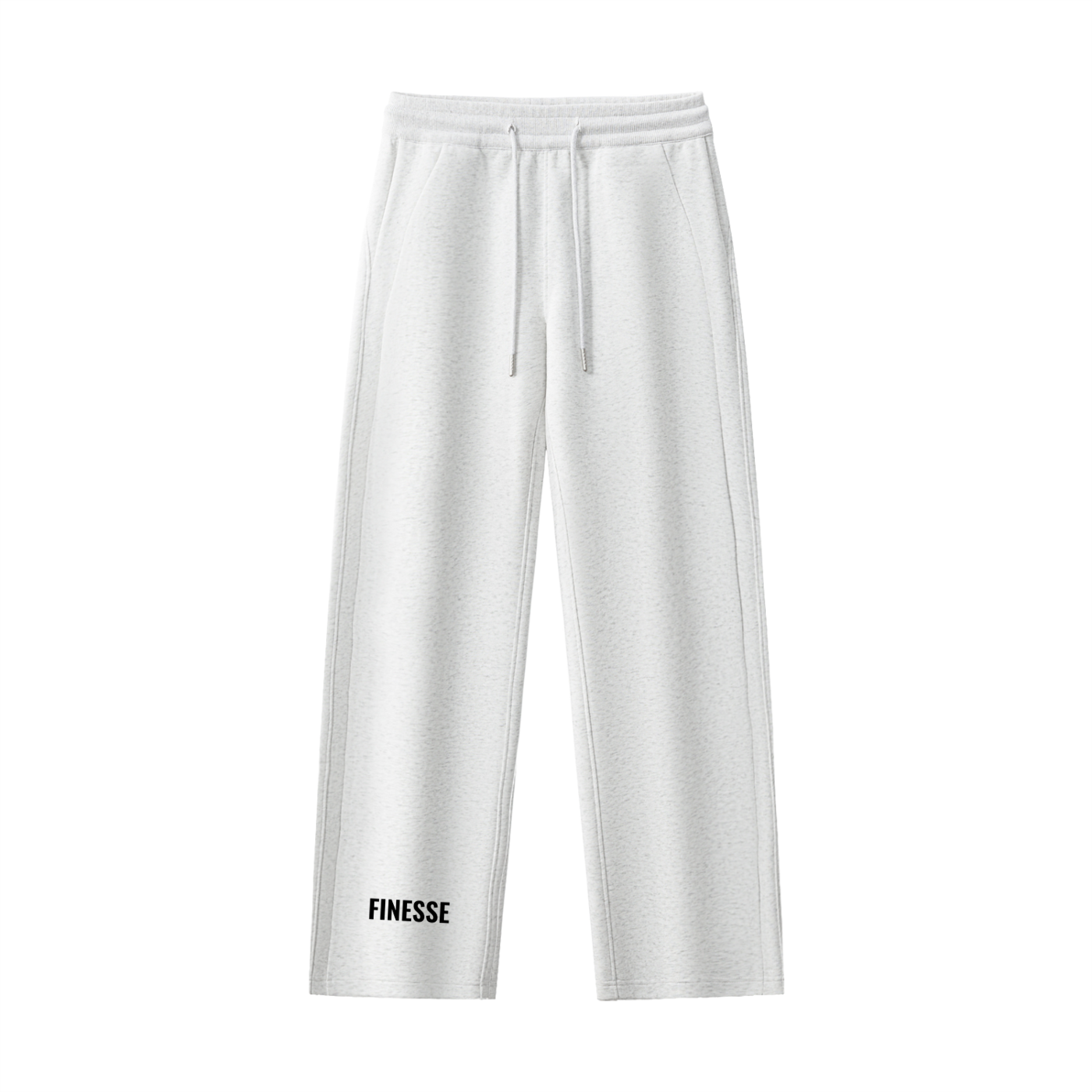 Essential Drawstring Straight-Leg Sweatpants