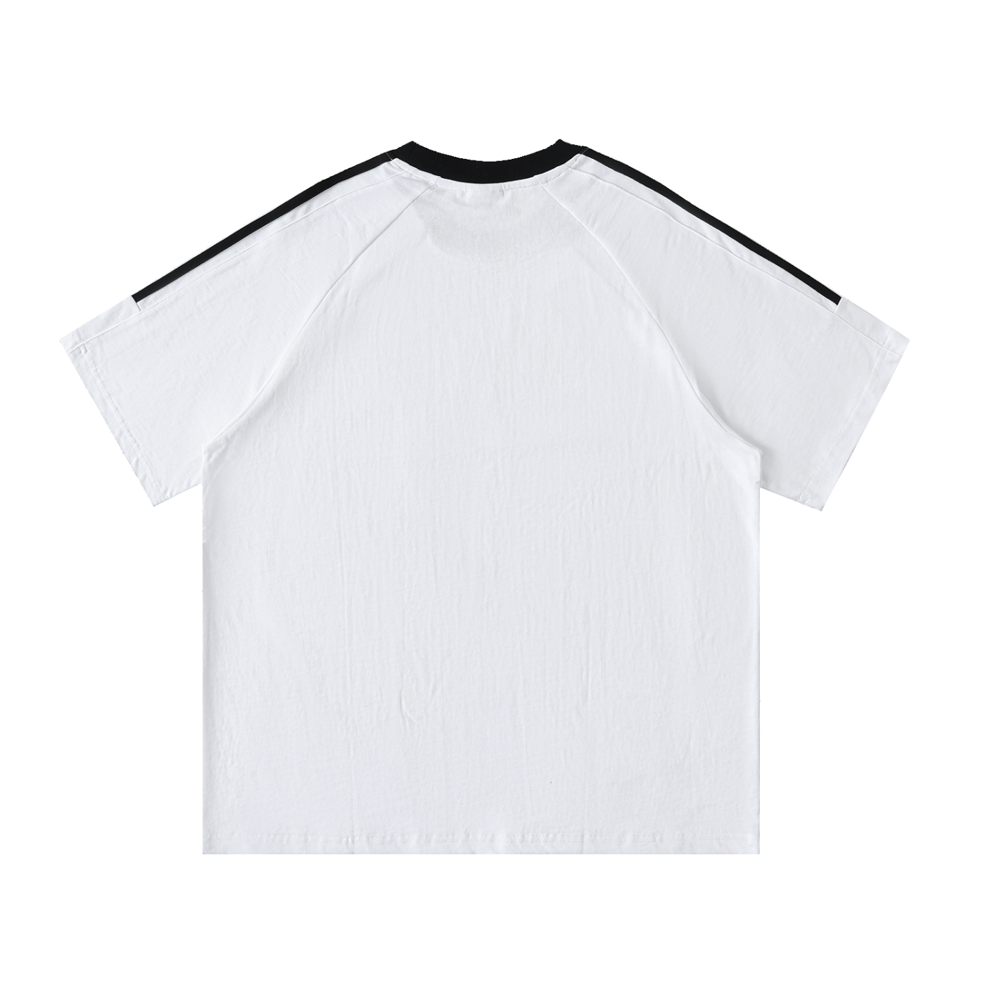 90's Tape Crewneck Cotton T-Shirt