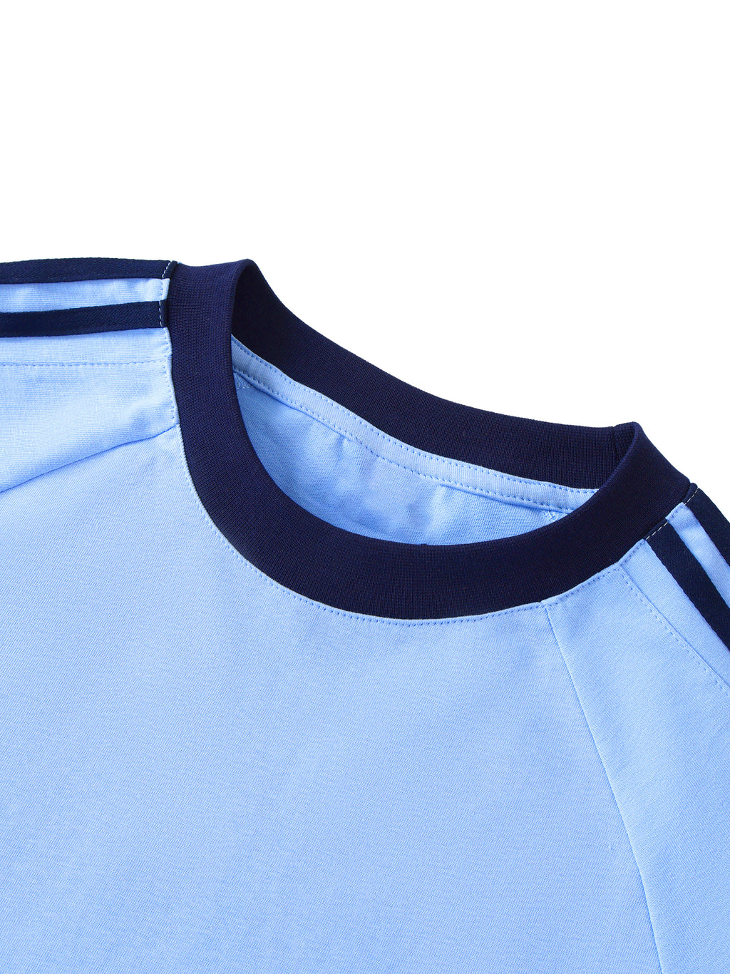 90's Tape Crewneck Cotton T-Shirt