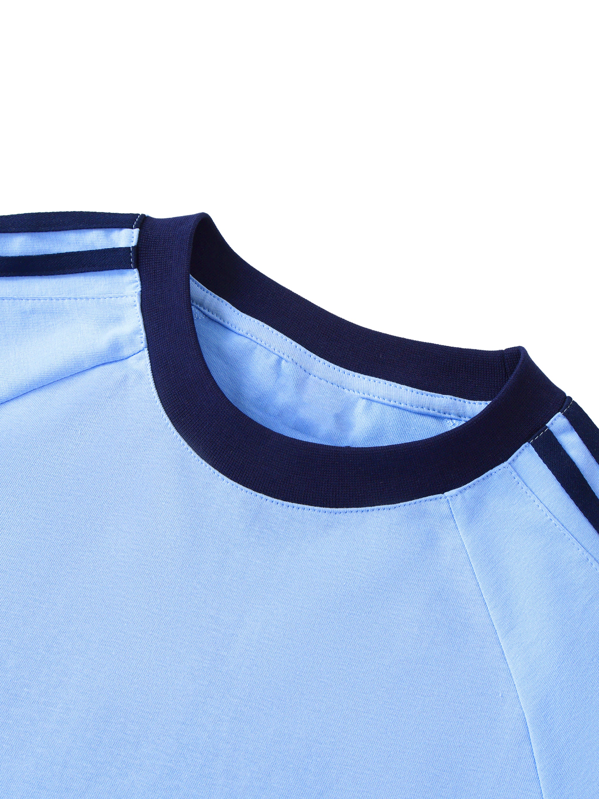 90's Tape Crewneck Cotton T-Shirt